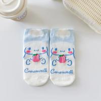 Calcetines Sanrio Hello Kitty Para Mujer 5 Pares Diseño De Dibujos Animados Harajuku Kawaii De Algodón Rosa Calcetines Cortos Casual - details 10