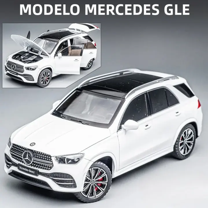 Modelo De Coche Mercedes-Benz GLE350 De 1:24 En Aleación Con Sonido Luz Y Acción Para Niños Juguetes De Metal Regalo De Cumpleaños Para Niños Hombres - 1