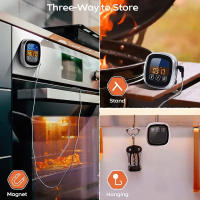 Termómetro De Carne Digital Para Cocina Resistente Al Agua Con Prola Medidor De Temperatura Para Horno BBQ Y Cocina - details 2