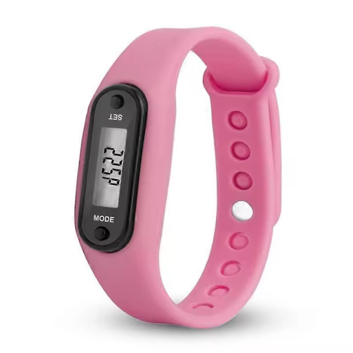 Paso cuenta actividad Tracker fitness deporte reloj muñeca podómetro LCD adulto Niño - 1