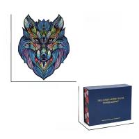 Rompecabezas De Madera Para Adultos 100/200/300 Piezas En Forma De Animal Irregular Desafío Alto Sin Químicos Peligrosos - details 2