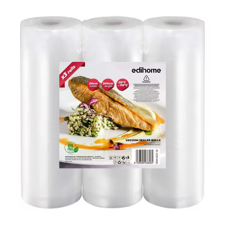 Bolsas para envasar al vacío alimentos edihome - 1