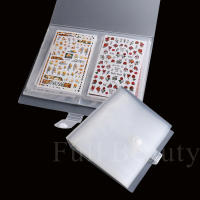 Libro De Almacenamiento Para Uñas Con 80 Ranuras Organizador De Decales Y Fotos Herramienta De Manicura Display Show Shelf - details 0