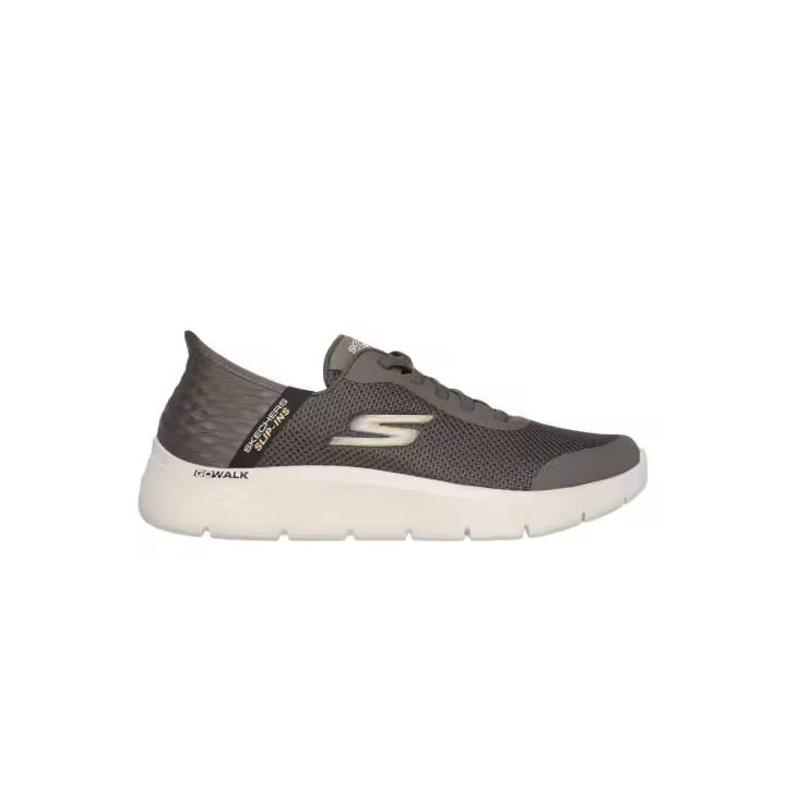 Zapatillas Skechers Go Walk Flex Slip-Ins Hombre Gris Oscuro - 1
