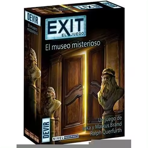 Devir Exit - El Museo Misterioso (Nvl 3) - Juego de Mesa para Resolver Enigmas y Escapar - 1