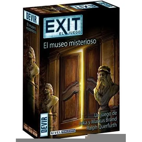 Devir Exit - El Museo Misterioso (Nvl 3) - Juego de Mesa para Resolver Enigmas y Escapar - 1