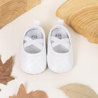 Meckior Zapatos Para Niñas Primera Caminata Todas Las Estaciones Cuero PU Antideslizante Suave Niño Recién Nacido 0-18M - details 4