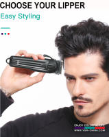 Cortadora De Pelo VGR Para Hombres Kit Profesional De Peluquería Eléctrica Y Sin Cable Corte Rápido Recargable Con Ajuste De Longitud Automático - details 2