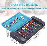 Juego De Tablero Code Breaker - Juguetes Coder Vs Decoder - Estrategia Mental Juego Portátil Para Desarrollar Cerebro - details 12