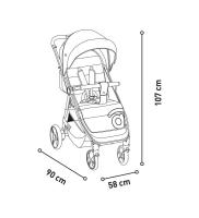 ASALVO SILLA PASEO ICONIC AZUL / ROSA DESDE NACIMIENTO HASTA 22 KG. - details 4