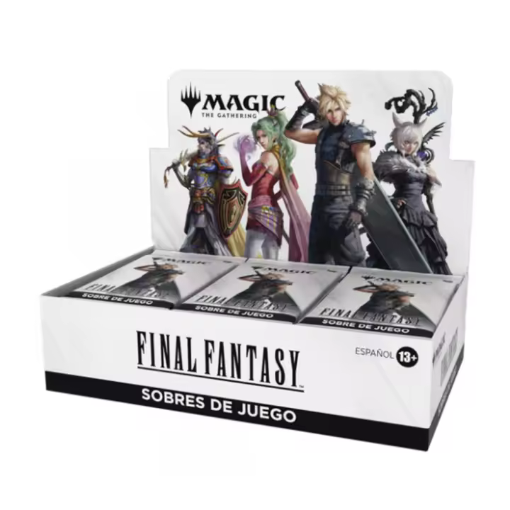 MAGIC FINAL FANTASY CAJA DE SOBRES DE JUEGO 30 UND - Nuevo a estrenar - Devir - Juego de Cartas - PREVENTA - Lanzamiento 13/06/25 - 1