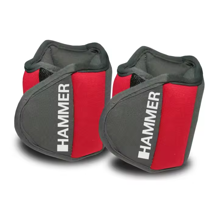 Tobillera LASTRADA 2x0,75 kg para entrenamiento Hammer - 1