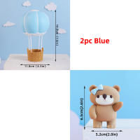 Toppers De Pastel Oso Oscuro Para Fiesta De Cumpleaños De Niños Y Niñas Decoración De Pastel Con Letras Oso Estrellas Nubes Para Baño De Muyerno - details 7