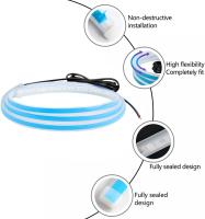 Tira De Luz LED Universal Para Motor De Coche 150cm 180cm 12V Impermeable Guía Para Luz Diurna DRL Decorativa Para Parachoques De Coche - details 3
