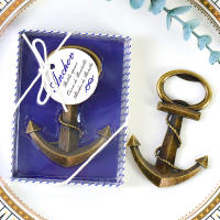 Pack de 6 a 36 unidades de Abrebotellas regalo invitados, Acero inoxidable, Diseño de ancla, Dorado envejecido, Detalles de comunión para los invitados, Detalles para bodas invitados , RecuerdoBautizo, Regalantes.com - details 0