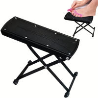 Pedal De Pies Ajustable Antideslizante Para Pedicura Portátil Cuidado De Uñas Para Uso En Salón Y Hogar - details 0