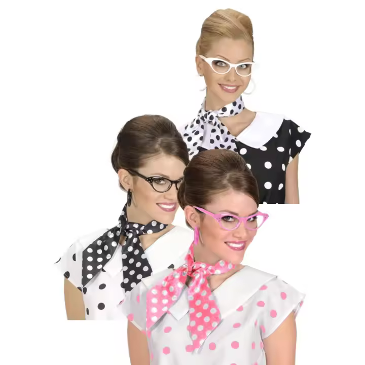 Widmann Foulard Disfraces Años 50 para Complementar Tu Disfraz de los Años 50 o Grease - 1