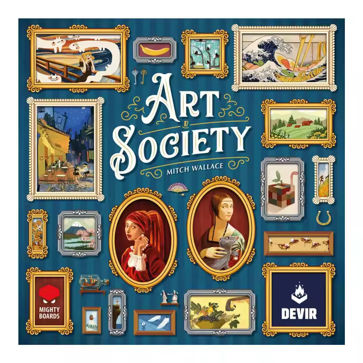 Art Society (Devir) - Juego de Mesa de Subastas y Colección de obras de Arte - 1