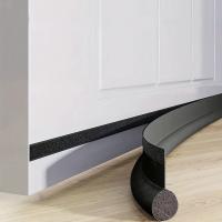 1pc Tira De Sellado Para Puerta Ajustable Antigolpes De Espuma Bloqueador De Aire Para Prevenir El Frío Y Mantener Calor - details 1