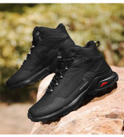 Botas De Invierno Para Hombre Resistente Al Agua Y Antideslizante Zapatillas De Nieve Para Senderismo Y Trabajo Cubierta Media Casual Para Exterior - details 10