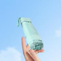 Paraguas Mini Conveniente Portátil Protección Solar Y De Lluvia 99% Tamaño Único Material De Tela De Nylon 190T Plegable Cinco Vezes - details 12
