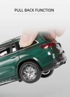 Mercedes Benz GLS63 AMG Modelo De Coche De Aleación 1:24 SUV Simulación Con Sonido Y Luz Juguete Para Niños Regalos Sin Batería Material Plástico - details 5