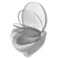 Tapa del Inodoro Wc Pp Con Caida Amortiguada Y Facil De Quitar - Blanco, Asiento de inodoro tapa para WC ,Tapa para Asiento de WC TENDANCE - details 9