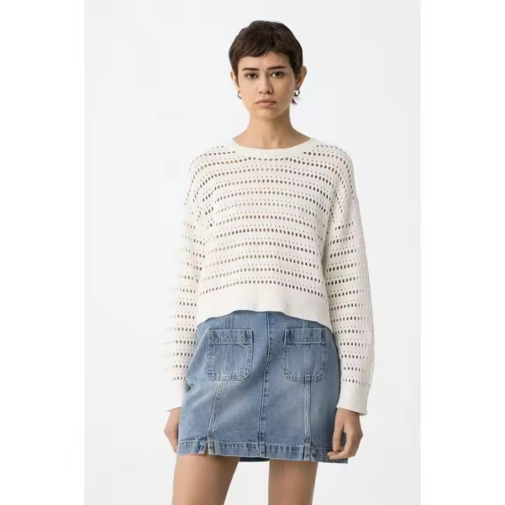 Jerséis Marcas Mujer Ropa Tiffosi Tiffosi mujer  Jersey -Tiffosi- Edema_Ruh_1 blanco - 1