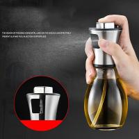 Botella De Spraying De Aceite De Acero Inoxidable De 200ML Ideal Para Cocina Y Air Fryer Recipiente Ecológico Para Aceite De Oliva - details 11