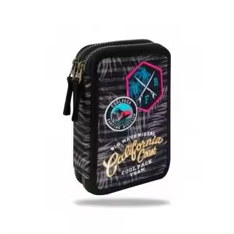 JUMPER II - Plumier dos pisos - Parches Surfing Black - 1