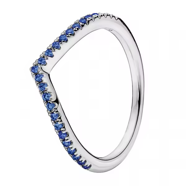 Pandora - Anillo Deseo Reluciente Azul 196316C02 - 1