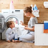 Cesto de la Ropa Sucia con Tapa Cesto de Lavandería de Bambú Plegable con Bolsa Lavable Extraíble Asas para Lavandería Dormitorio - details 0