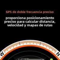 Smartwatch 4G NET GS29 Para Hombres Con 64G Rom One-click SOS Android OS GPS Maps SIM Card Para Google Play YouTube Pasómetro Tracker De Sueño - details 2