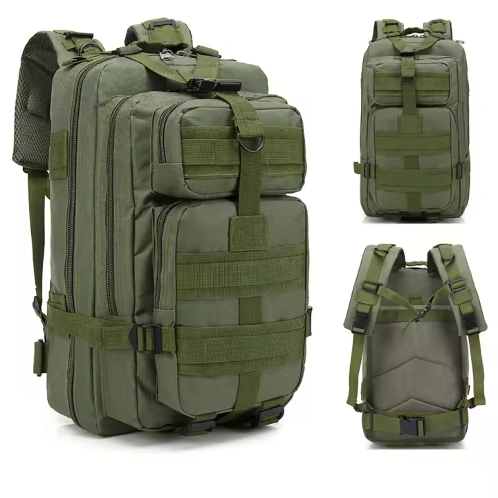 Mochila Táctica De 35L/30L Para Hombres Mochila De Camping Al Aire Libre Caza Senderismo Militar Sobrevivencia Multifuncional Pack Bugout Assalto - 1