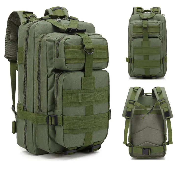 Mochila Táctica De 35L/30L Para Hombres Mochila De Camping Al Aire Libre Caza Senderismo Militar Sobrevivencia Multifuncional Pack Bugout Assalto - 1