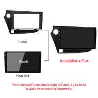 Kit De Instalación Para Radio De Coche Honda Insight 2 2009-2014 Fascia Panel LHD Consola Adaptador Placa De Enchufe Marco De Ajuste 9 Pulgadas - details 3