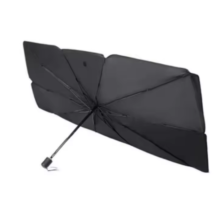 X-Parasol Coche Delantero,Parasol plegable para parabrisas de coche,Parasol para Parabrisas,Protector Solar Rayos UV,Fácil almacenamiento y uso 140X80cm - 1