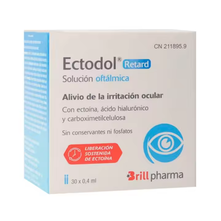 Brill Pharma Ectodol Retard Solución Oftálmica Monodosis 0,4ml X30 - 1