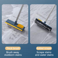 Cepillo De Limpieza Multifuncional 2 En 1 Para El Hogar Con Mango Ajustable Limpieza De Piso Y Baño Herramientas Ecológicas Para Azulejos - details 5