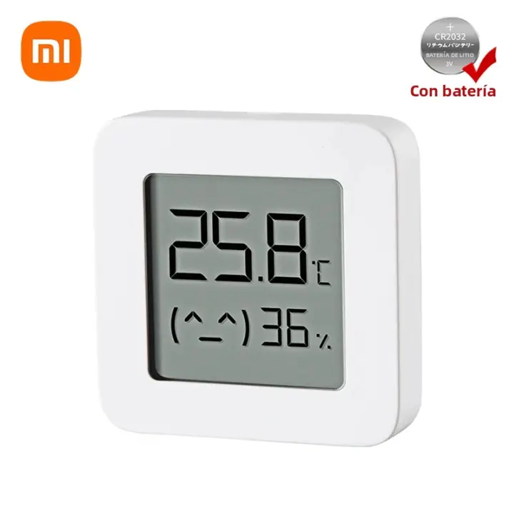 Termómetro Y Higrómetro Inteligente Xiaomi Mijia Bluetooth 2 Digital Control Remoto Compatible Con APP Mijia Accesorios Electrónicos - 1