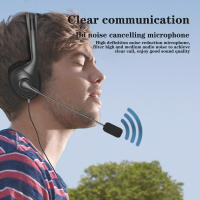 Mini Auricular Con Cable 3.5mm Headband Microfono Cancelling De Sonido Portátil Para Lectura Y Enseñanza Uso En Conferencias - details 10