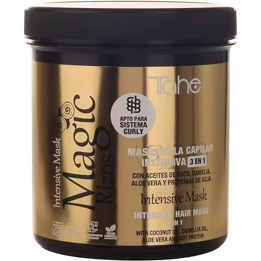 Tahe Mascarilla Capilar Intensa  3 en 1 Magic Rizos 700ml - 1