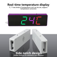 Kit De Bricolaje Para Reloj Digital Colorido DIY Con LED RGB Práctica De Soldadura Y Producción De Piezas Sueltas - details 3