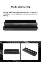 TEUCER M.2 SSD2280 Radiador De Enfriamiento Para Disco Duro De Estado Sólido Para PC De Escritorio NVME PS5 HeatSink - details 3