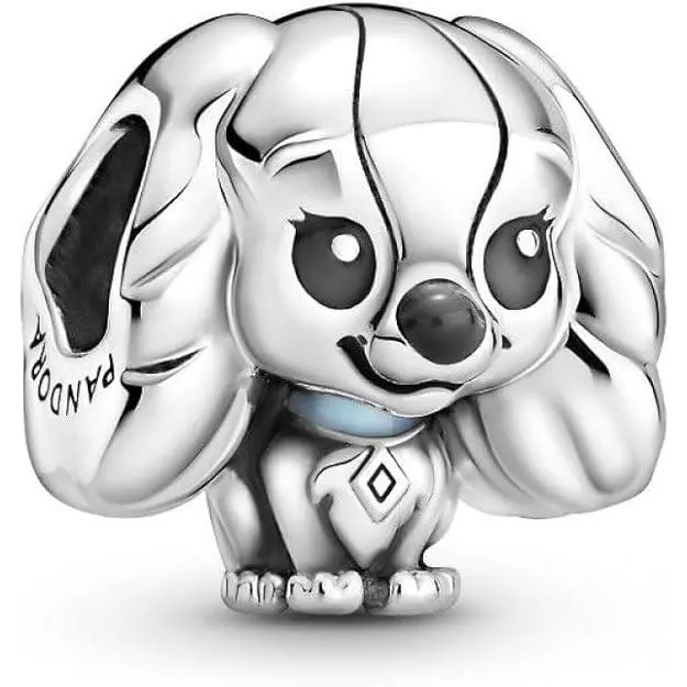 PANDORA Disney Dijes de plata de ley con diseños de personajes，Incluye Caja Original - 1