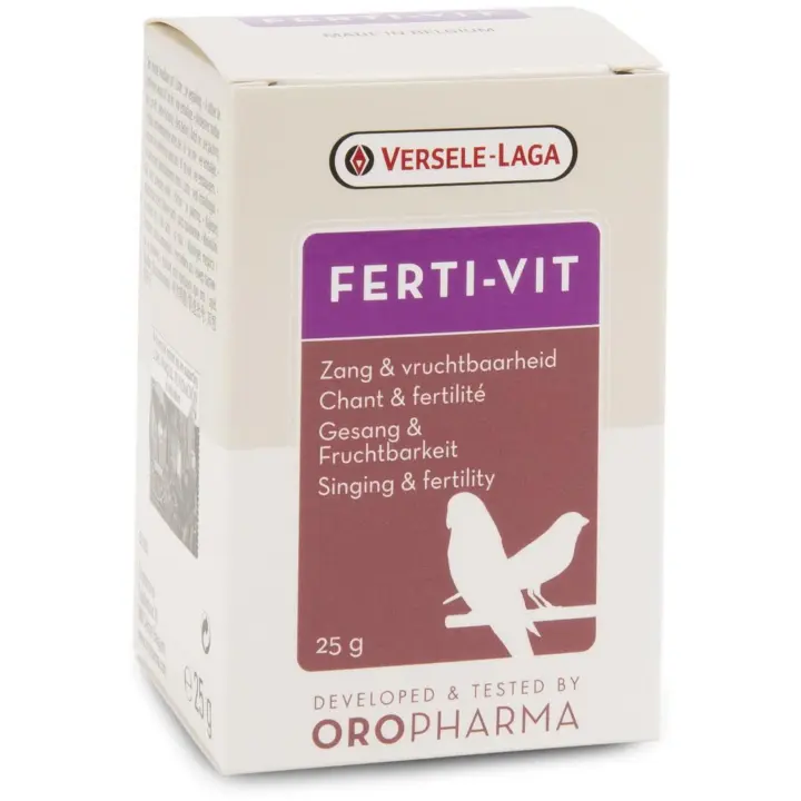 Versele Laga FertiVit - Fertilidad y Vitalidad para Pajaros - Ferti Vit para Canarios - Formato 25gr o 200gr - 1
