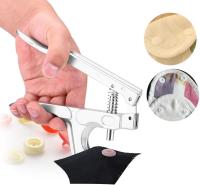 Alicates a presión de botón, alicates a presión de botón de ropa de metal, herramienta de alicates de mano, para no Coser El botón Snap Fastener Press Attacher Punch, Home Professiona - details 0