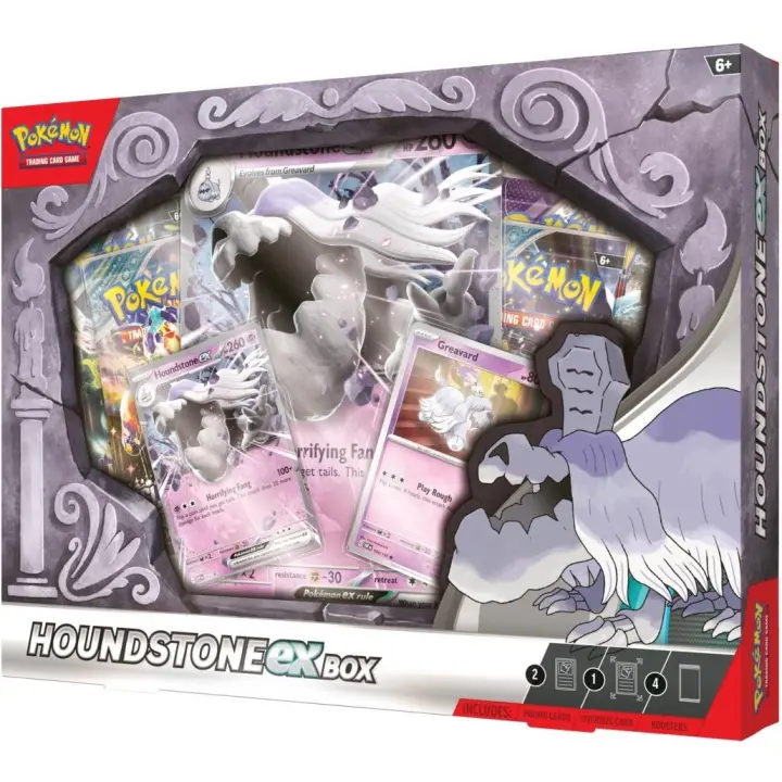 Caja Houndstone EX  - Inglés - Cartas Pokemon Originales Tcg - 1
