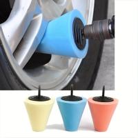 Kit De Polishing De Neumáticos Para Coche Con Esponja Y Cono De Pulido Para Ruedas Automóviles Uso Con Broca Eléctrica - details 0