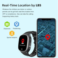BIT Reloj inteligente impermeable para niños con rastreador GPS (con llamada de chat de voz, cámara SOS, despertador, formato de 12 horas, pantalla táctil HD), regalo de cumpleaños - details 3